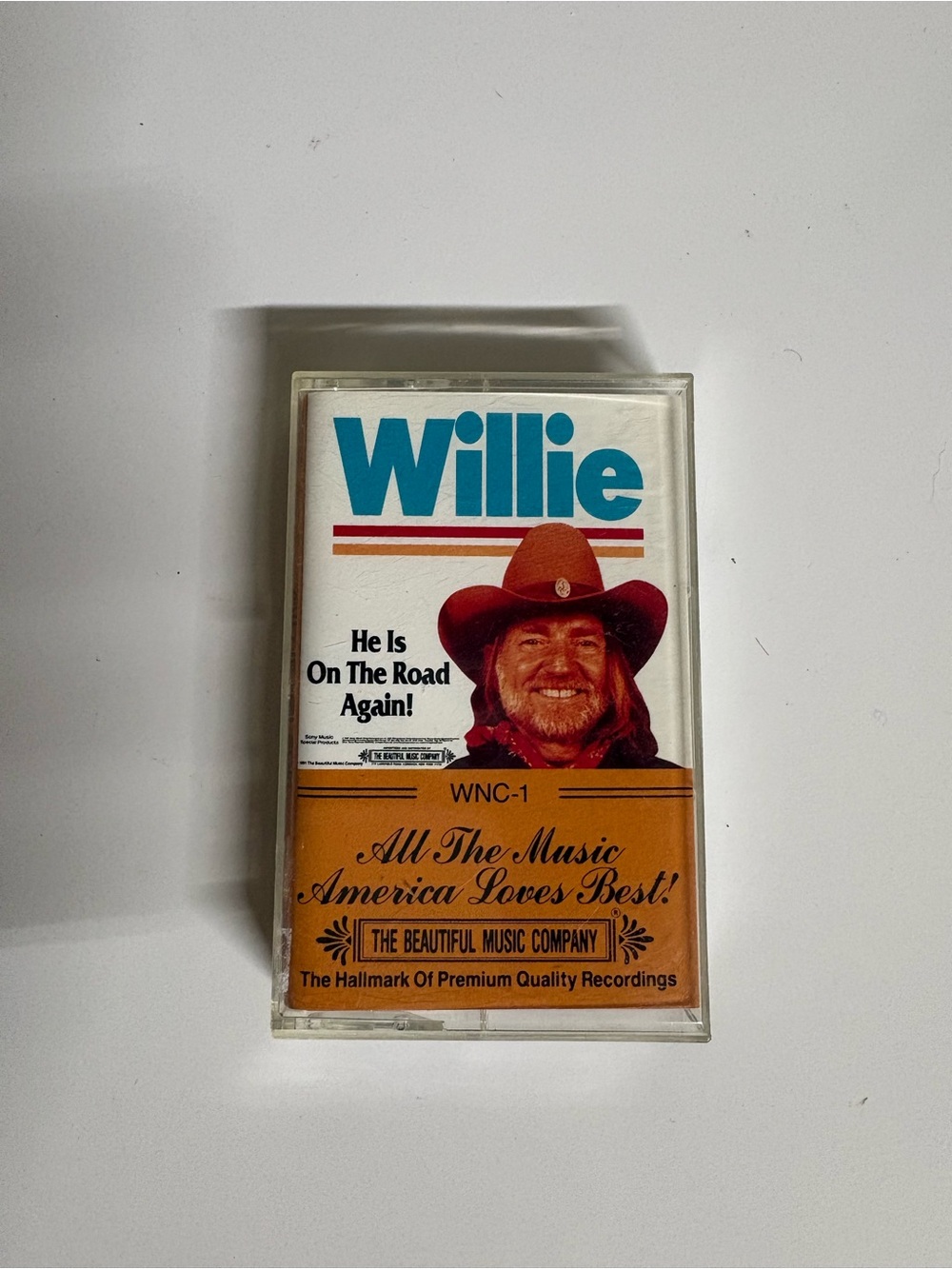 Willie Nelson He Is On The Road Again Cassette 1991 Sony Music